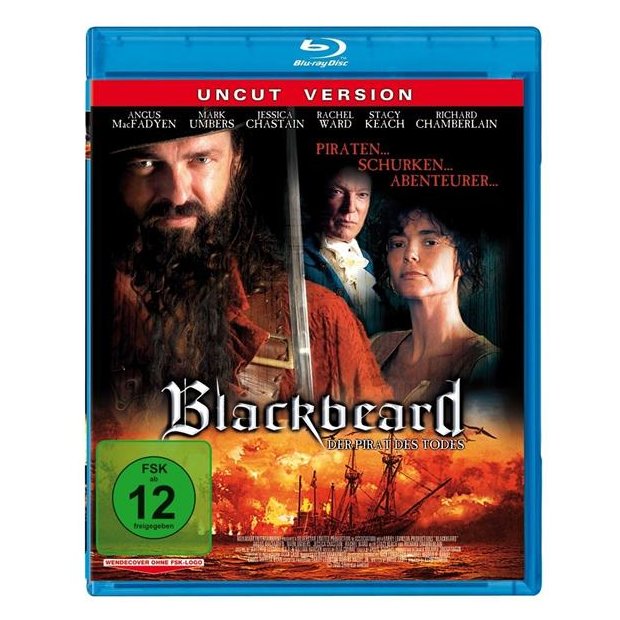 Blackbeard - Der Pirat des Todes - Richard Chamberlain  Blu-ray/NEU/OVP