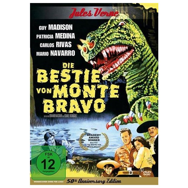 Die Bestie von Monte Bravo (1956) Jules Verne  DVD/NEU/OVP