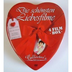 Die sch&ouml;nsten Liebesfilme - Herzbox 4 Filme DVD/NEU/OVP