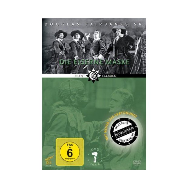 Die eiserne Maske - Douglas Fairbanks   DVD/NEU/OVP