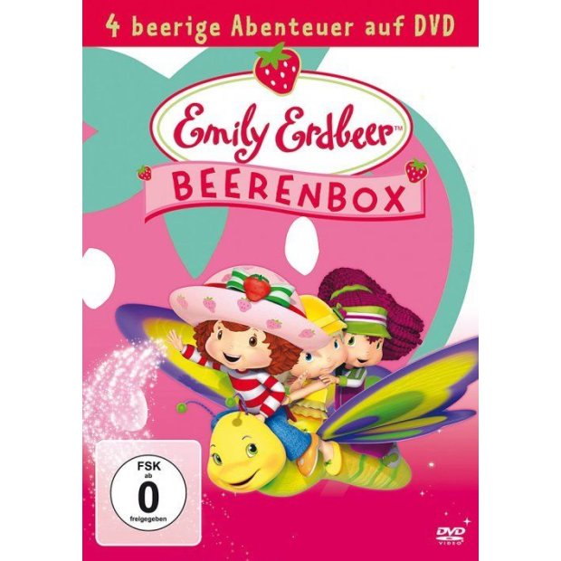 Emily Erdbeer - Beerenbox - 4 beerige Abenteuer [4 DVDs] NEU/OVP