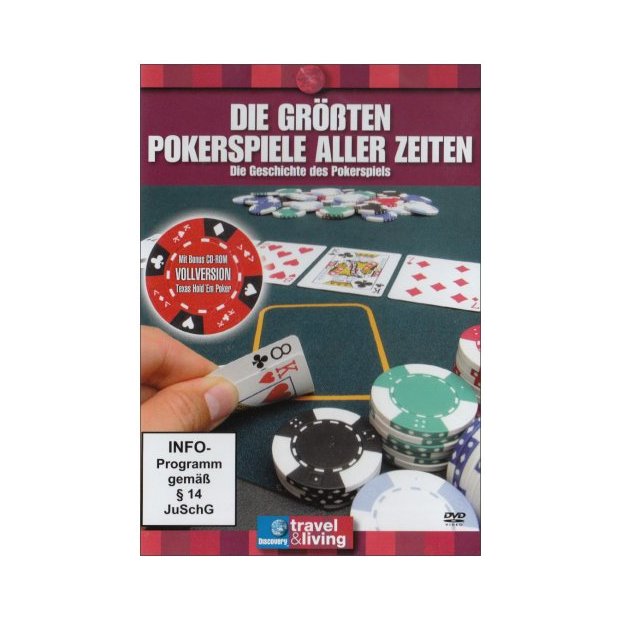 Die gr&ouml;&szlig;ten Pokerspiele aller Zeiten DVD/NEU/OVP