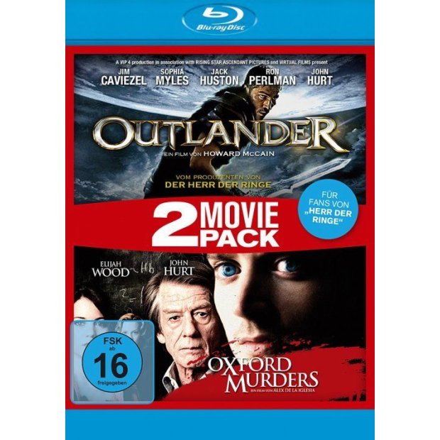 Outlander / Oxford Murders - 2 Filme  Blu-ray/NEU/OVP