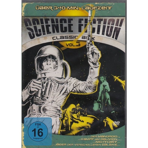 Science Fiction Classic Box - Vol. 3 - 4 Filme  [2 DVDs]NEU/OVP