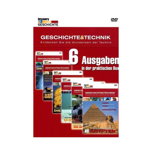Discovery Geschichte & Technik 2 - 6 DVDs/NEU/OVP