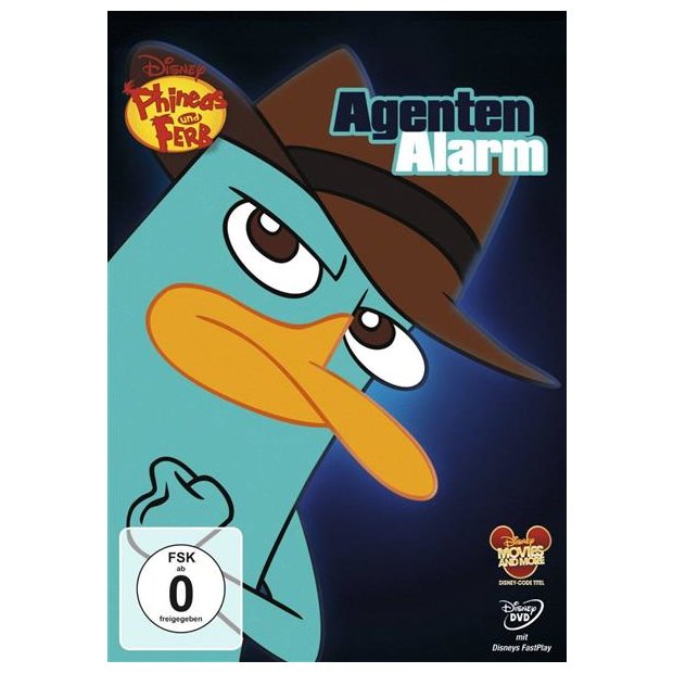 Agenten Alarm - Phineas und Ferb - Disney  DVD/NEU/OVP