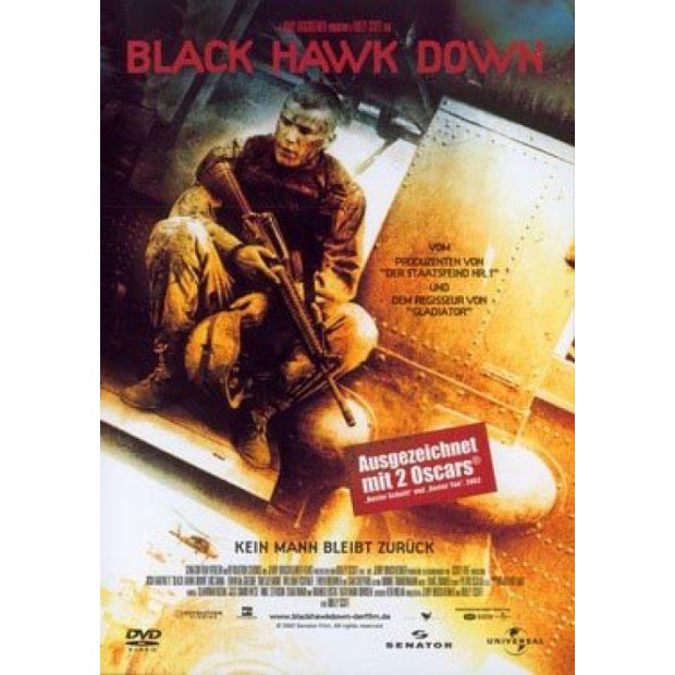 Black Hawk Down - Kein Mann bleibt zur&uuml;ck  DVD *HIT* Neuwertig