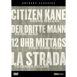Citizen Kane / Der 3.te Mann / 12 Uhr mittags / La Strada...