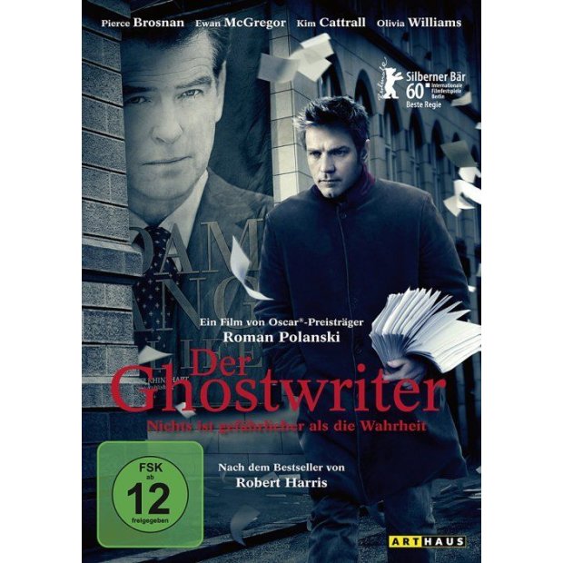 Der Ghostwriter - Pierce Brosnan  Kim Cattrall DVD/NEU