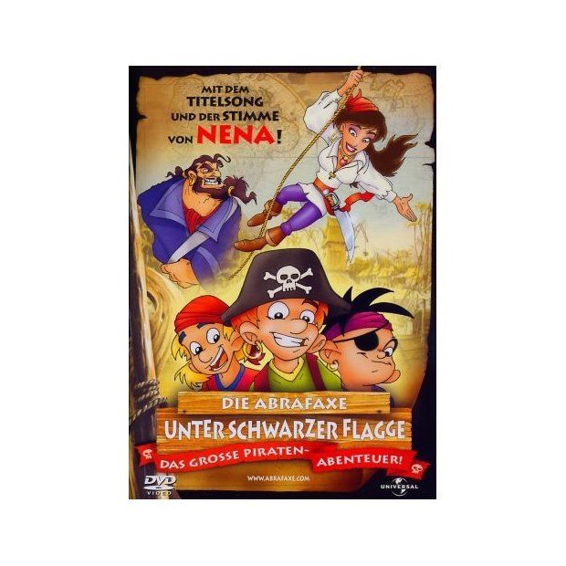 Die Abrafaxe - Unter schwarzer Flagge - Nena DVD/NEU/OVP