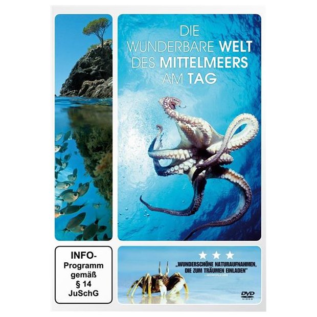 Die wunderbare Welt des Mittelmeers bei Tag  DVD/NEU/OVP