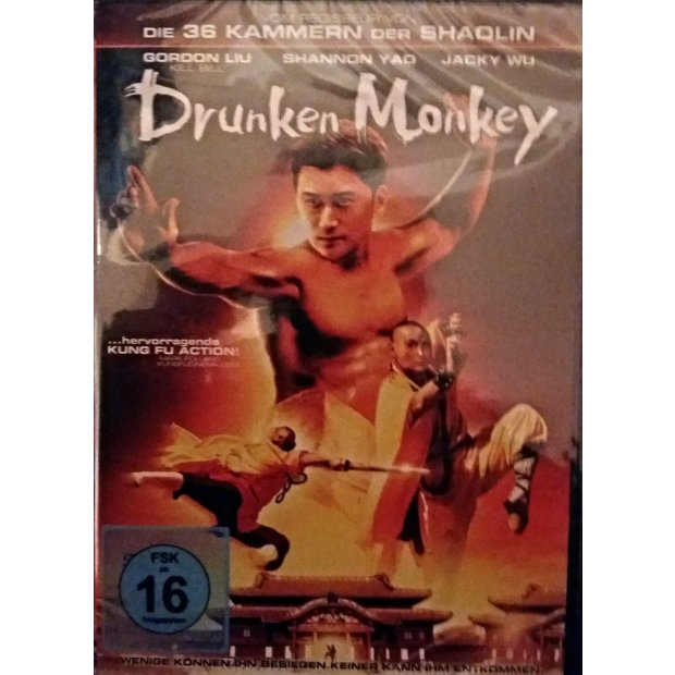 Drunken Monkey - Shaolin  DVD/NEU/OVP