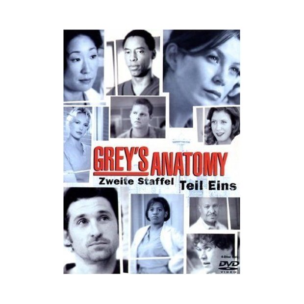 Greys Anatomy - Zweite Staffel, Teil 1 (4 DVDs) *HIT*