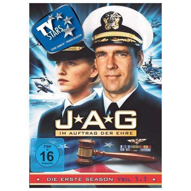 JAG: Im Auftrag der Ehre - Season 1.1 [3 DVDs] NEU/OVP