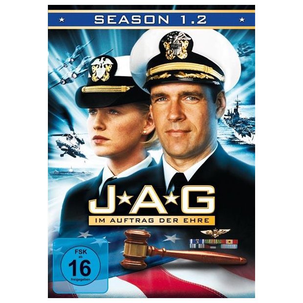 JAG: Im Auftrag der Ehre - Season 1.2 [2 DVDs] NEU/OVP
