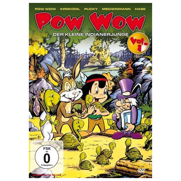 Pow Wow - Der kleine Indianerjunge Vol.1  DVD/NEU/OVP