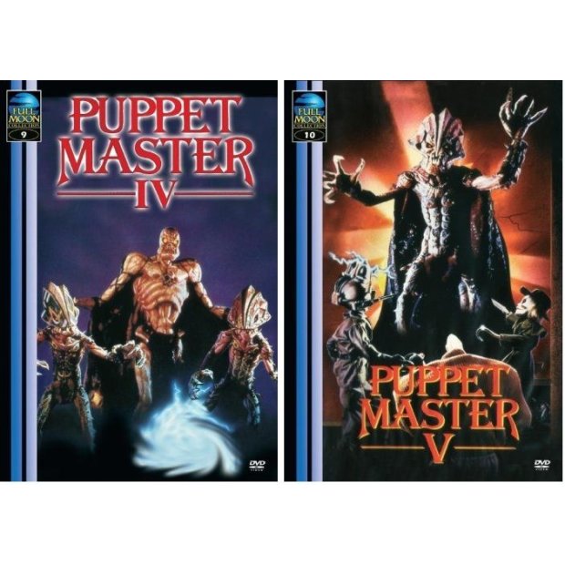 Puppet Master 4 (  IV ) + 5 ( V ) - 2 DVDs/NEU/OVP
