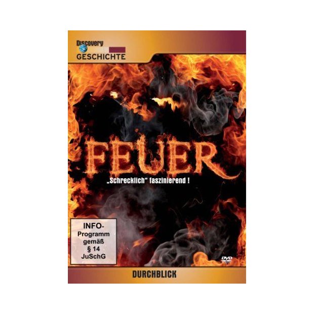 Feuer - Schrecklich faszinierend - Discovery Durchblick  DVD/NEU/OVP