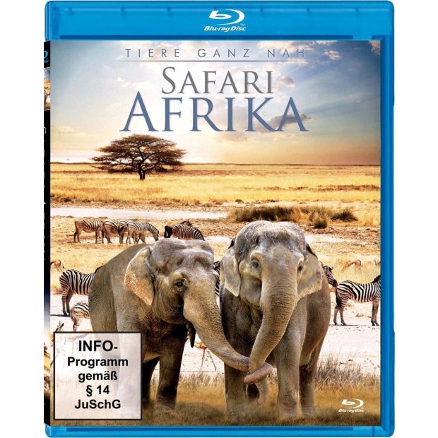 Safari Afrika - Tiere ganz nah - Hugo van Lawick  Blu-ray/NEU/OVP