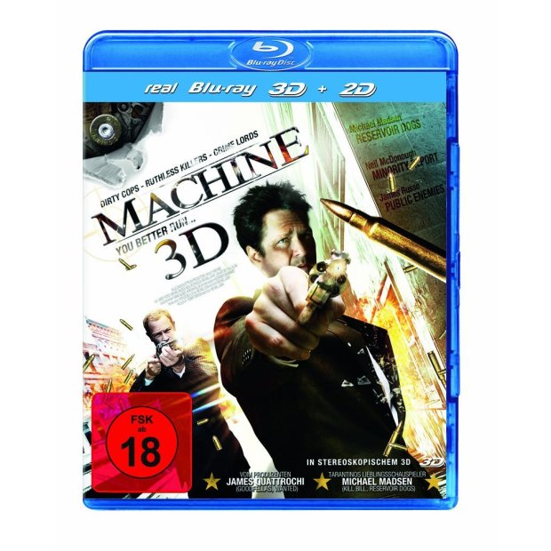 Machine - You better run - 3D Blu-ray - Neu/OVP - FSK18