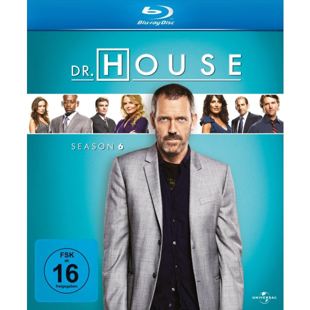 Dr. House - Season 6   -  Blu-ray/NEU/OVP