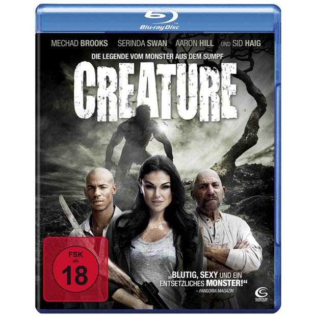 Creature - Die Legende vom Monster aus dem Sumpf  Blu-ray/NEU/OVP FSK18