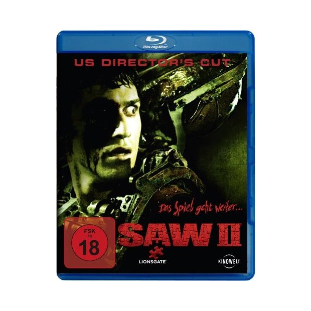 Saw II 2 - US Directors Cut - Blu-ray - NEU/OVP - FSK18