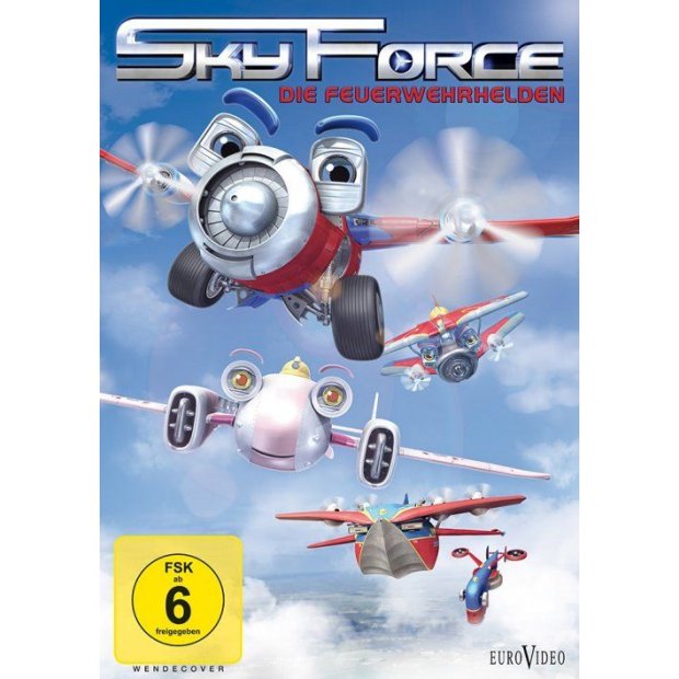Sky Force - Die Feuerwehrhelden (wie Planes 2 )  DVD/NEU/OVP