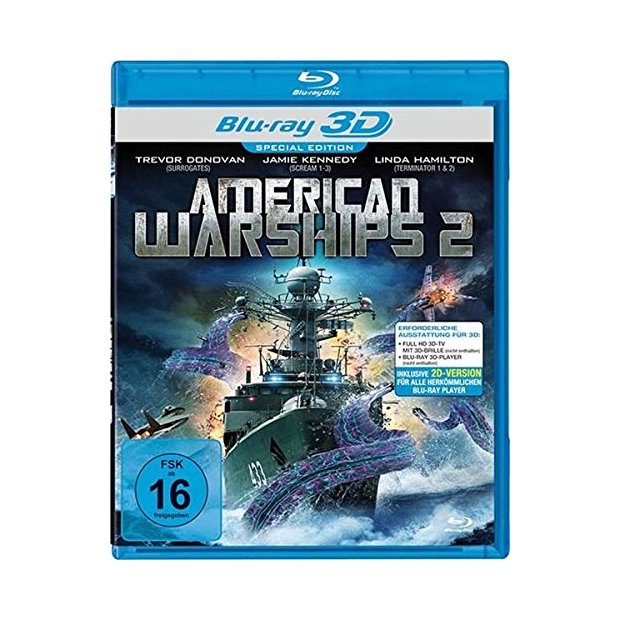 American Warships 2  3D-Blu-ray/NEU/OVP