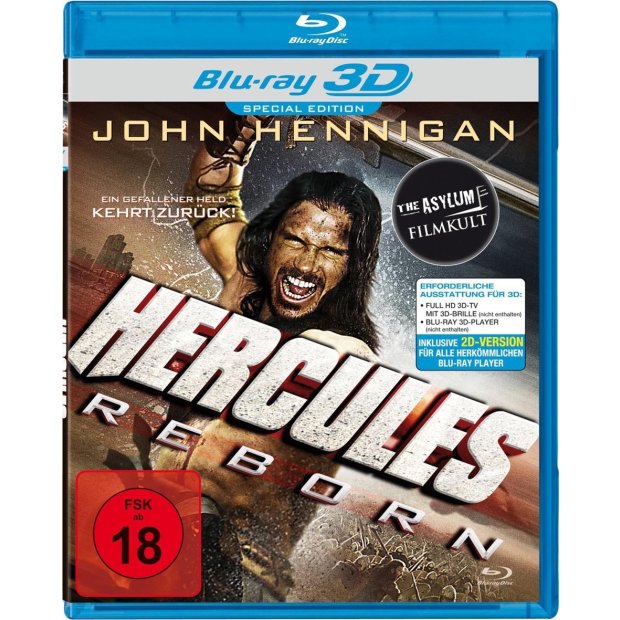 Hercules Reborn  3D-Blu-ray/NEU/OVP FSK18