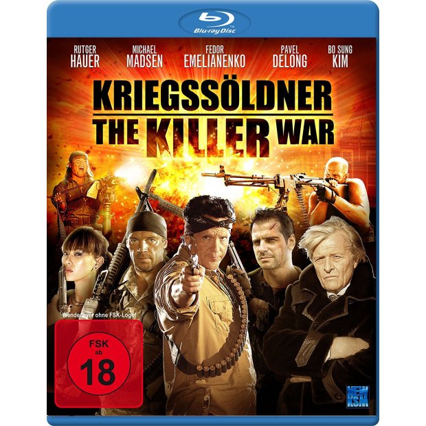 Kriegss&ouml;ldner The Killer War - Rutger Hauer - Blu-ray/NEU/OVP - FSK18