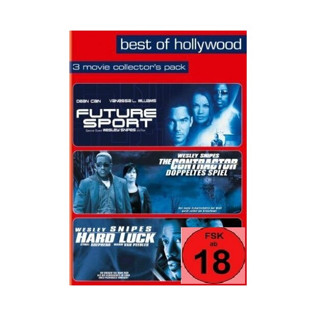 3 Movie Collectors Pack - Futuresport/Contractor/Hard Luck DVD/NEU/OVP FSK 18