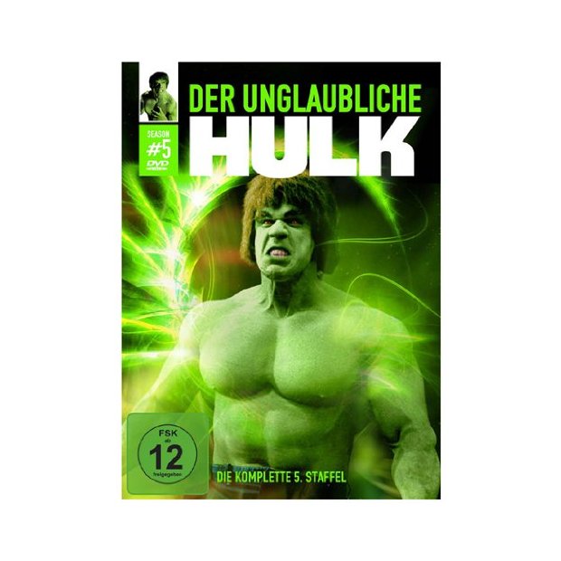 Der unglaubliche Hulk - Staffel 5 - 2 DVDs NEU/OVP