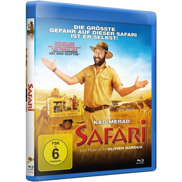 Safari - Kad Merad  Blu-ray/NEU/OVP