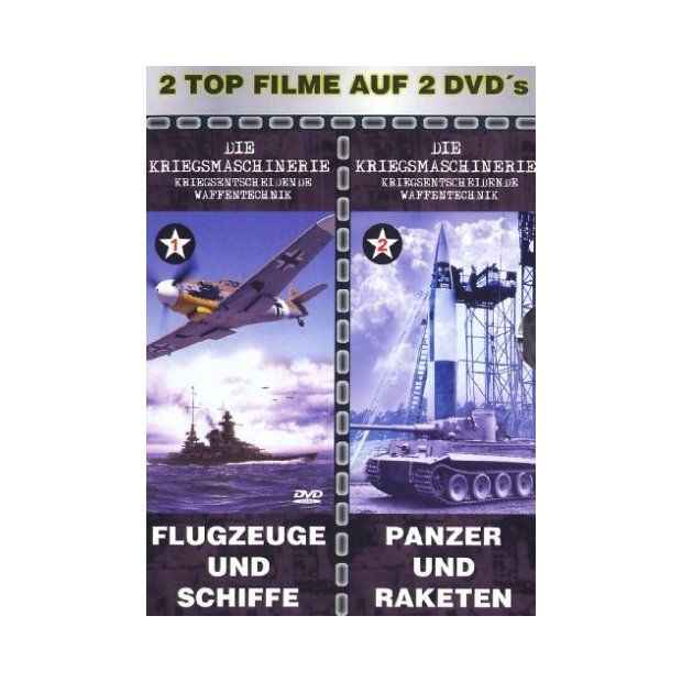Die Kriegsmaschinerie 1+2 - 2 DVDs/NEU/OVP
