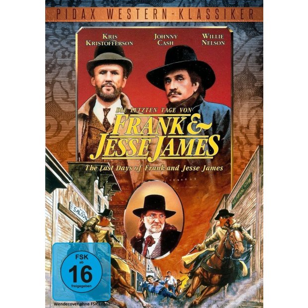 Die letzten Tage von Frank &amp; Jesse James - Pidax - DVD/NEU/OVP
