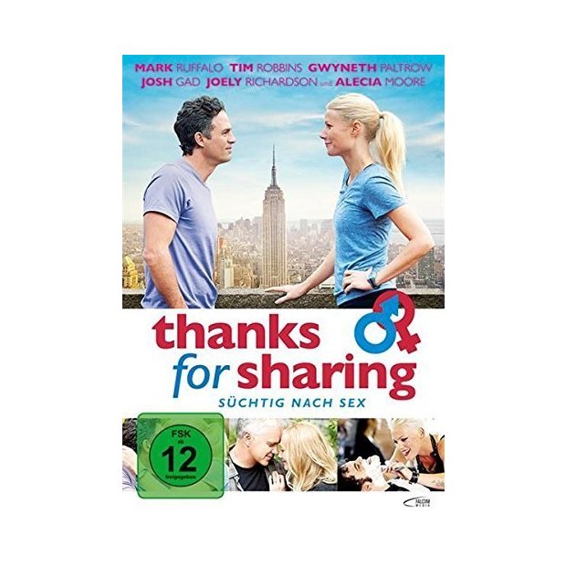 Thanks for Sharing - Mark Ruffalo  Tim Robbins - DVD/NEU/OVP