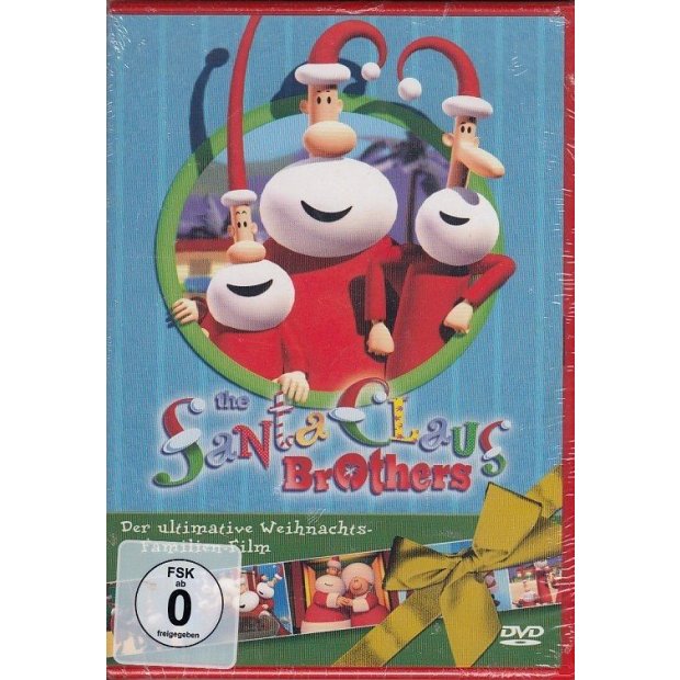 The Santa Claus Brothers - Trickfilm für Kinder  DVD/NEU/OVP