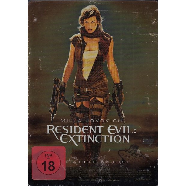 Resident Evil Extinction - Steelbook -  DVD - Neu/OVP - FSK18