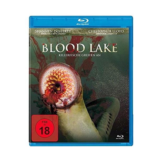 Blood Lake - Killerfische greifen an Shannen Doherty  Blu-ray/NEU/OVP FSK18