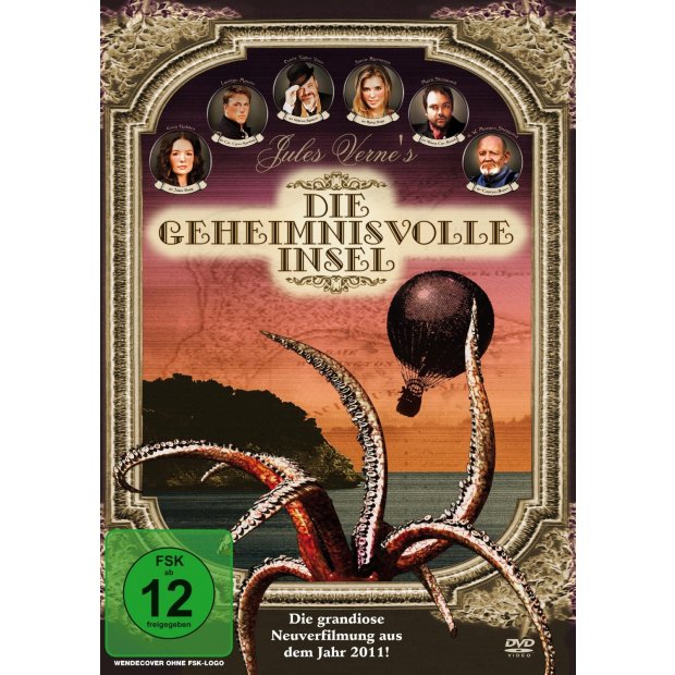 Die geheimnisvolle Insel - Jules Verne  DVD/NEU/OVP