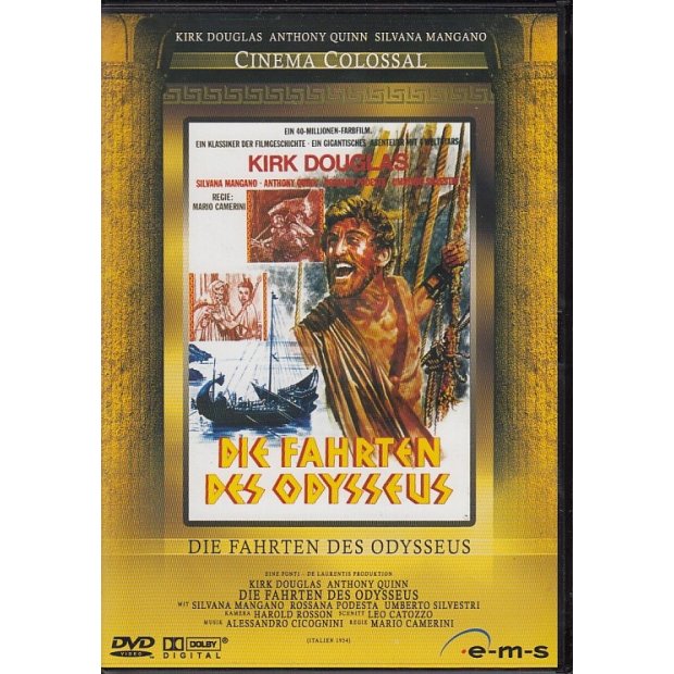 Die Fahrten des Odysseus - Cinema Colossal DVD/NEU