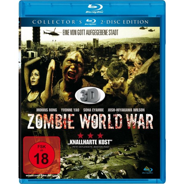 Zombie World War - Collectors Edition  3D Blu-ray + DVD NEU/OVP FSK18