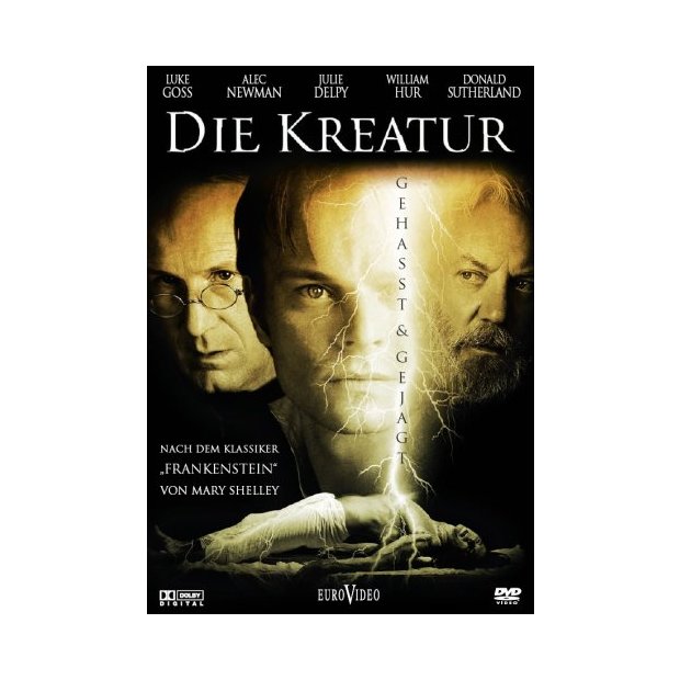 Die Kreatur - Gehasst und gejagt (Frankenstein) DVD/NEU/OVP