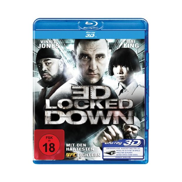 Locked Down  - Vinnie Jones - 3D Blu-ray - NEU/OVP - FSK18