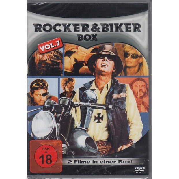 Rocker &amp; Biker Box Vol.7 - 2 Filme Hells Angels  DVD/NEU/OVP FSK18