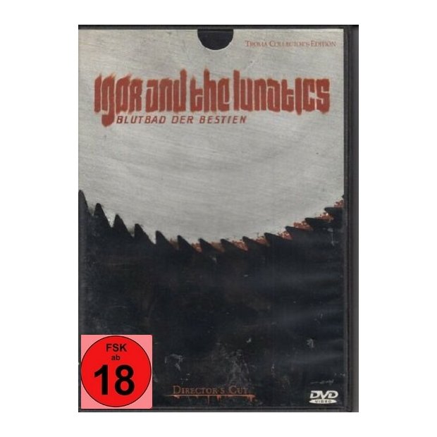 Igor and the Lunatics - Blutbad der Bestien - Troma  DVD/NEU FSK18