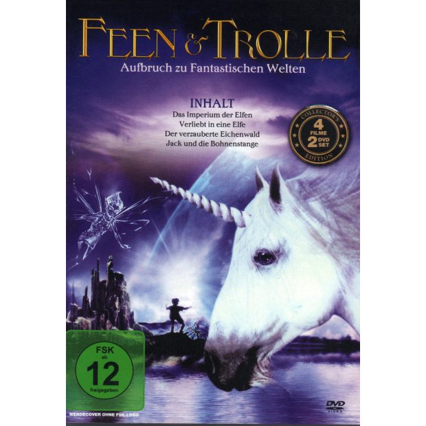Feen & Trolle - 4 Fantasyfilme  DVD/NEU/OVP