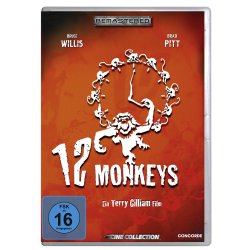 12 Monkeys - Bruce Willis - Brad Pitt -  DVD/NEU/OVP -...