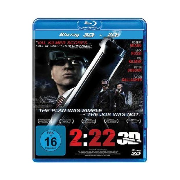 2:22 - Val Kilmer 3D+2D Blu-ray/NEU/OVP